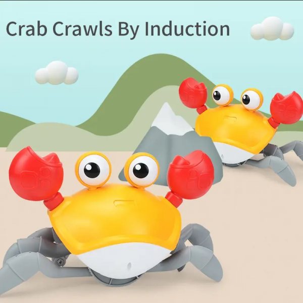 Electric toy Taokey "crab", orange