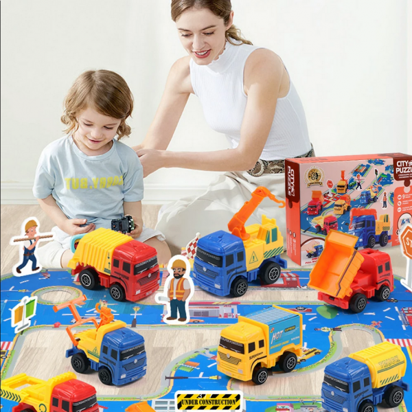 Children's puzzle toy "electric track"