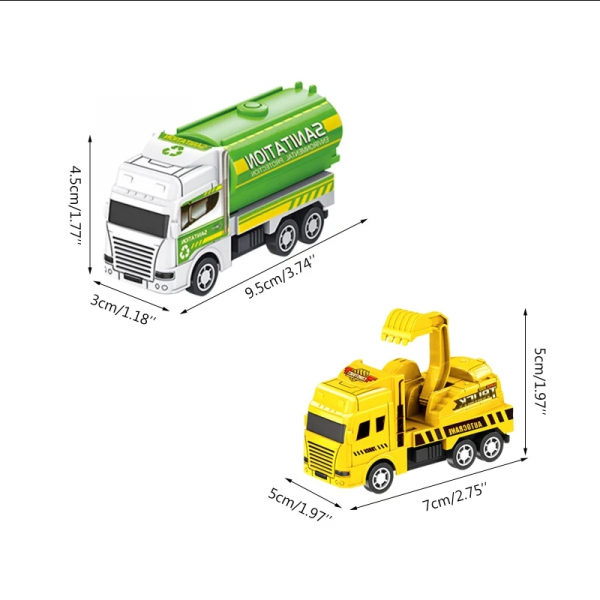 Children's Toy Mini Inertia Truck