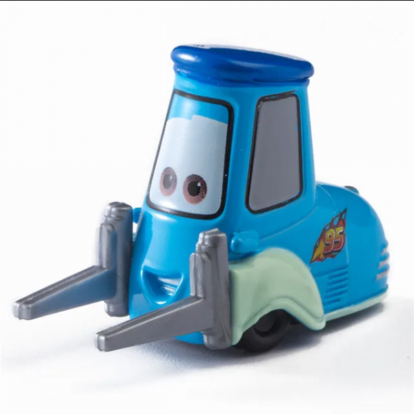 A 1:55 scale metal alloy car model by Disney Pixar