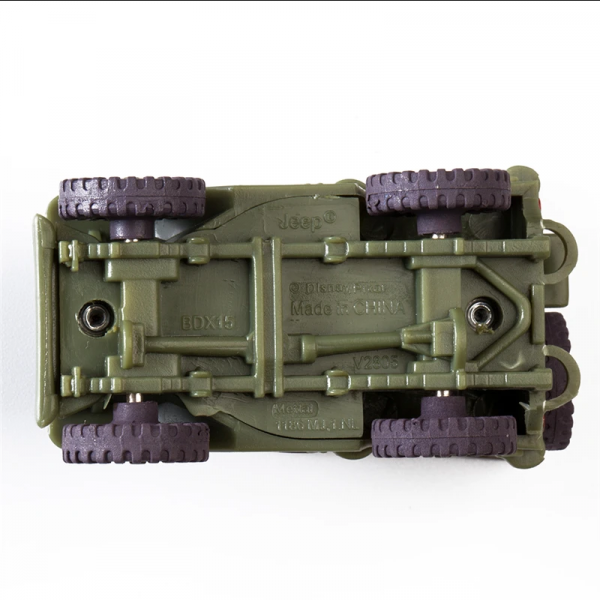 A 1:55 scale metal alloy car model by Disney Pixar